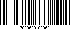 Código de barras (EAN, GTIN, SKU, ISBN): '7899638103060'