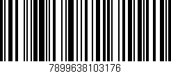 Código de barras (EAN, GTIN, SKU, ISBN): '7899638103176'