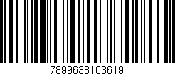 Código de barras (EAN, GTIN, SKU, ISBN): '7899638103619'