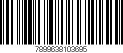 Código de barras (EAN, GTIN, SKU, ISBN): '7899638103695'
