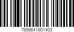 Código de barras (EAN, GTIN, SKU, ISBN): '7899641801403'