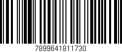Código de barras (EAN, GTIN, SKU, ISBN): '7899641811730'