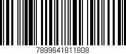 Código de barras (EAN, GTIN, SKU, ISBN): '7899641811808'