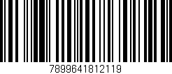 Código de barras (EAN, GTIN, SKU, ISBN): '7899641812119'