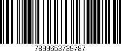 Código de barras (EAN, GTIN, SKU, ISBN): '7899653739787'
