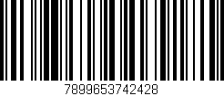 Código de barras (EAN, GTIN, SKU, ISBN): '7899653742428'