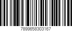 Código de barras (EAN, GTIN, SKU, ISBN): '7899658303167'