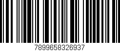 Código de barras (EAN, GTIN, SKU, ISBN): '7899658326937'