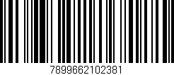 Código de barras (EAN, GTIN, SKU, ISBN): '7899662102381'