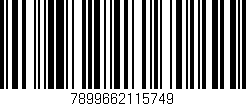 Código de barras (EAN, GTIN, SKU, ISBN): '7899662115749'