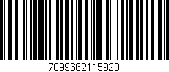 Código de barras (EAN, GTIN, SKU, ISBN): '7899662115923'
