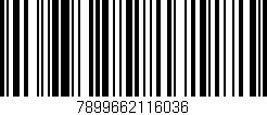Código de barras (EAN, GTIN, SKU, ISBN): '7899662116036'