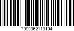 Código de barras (EAN, GTIN, SKU, ISBN): '7899662116104'