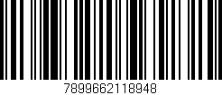 Código de barras (EAN, GTIN, SKU, ISBN): '7899662118948'
