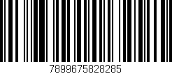 Código de barras (EAN, GTIN, SKU, ISBN): '7899675828285'