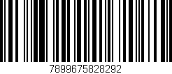 Código de barras (EAN, GTIN, SKU, ISBN): '7899675828292'