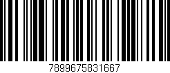 Código de barras (EAN, GTIN, SKU, ISBN): '7899675831667'