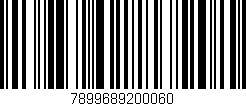 Código de barras (EAN, GTIN, SKU, ISBN): '7899689200060'