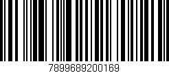 Código de barras (EAN, GTIN, SKU, ISBN): '7899689200169'