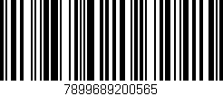Código de barras (EAN, GTIN, SKU, ISBN): '7899689200565'