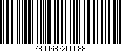 Código de barras (EAN, GTIN, SKU, ISBN): '7899689200688'