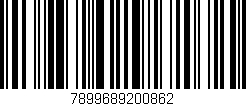 Código de barras (EAN, GTIN, SKU, ISBN): '7899689200862'