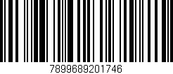Código de barras (EAN, GTIN, SKU, ISBN): '7899689201746'