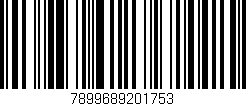 Código de barras (EAN, GTIN, SKU, ISBN): '7899689201753'