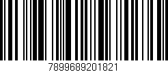 Código de barras (EAN, GTIN, SKU, ISBN): '7899689201821'