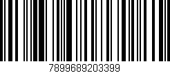 Código de barras (EAN, GTIN, SKU, ISBN): '7899689203399'