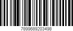 Código de barras (EAN, GTIN, SKU, ISBN): '7899689203498'