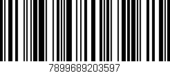 Código de barras (EAN, GTIN, SKU, ISBN): '7899689203597'