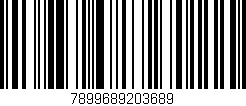 Código de barras (EAN, GTIN, SKU, ISBN): '7899689203689'