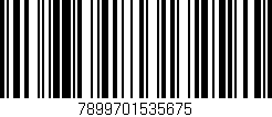 Código de barras (EAN, GTIN, SKU, ISBN): '7899701535675'