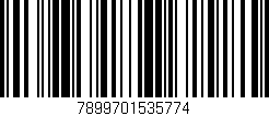 Código de barras (EAN, GTIN, SKU, ISBN): '7899701535774'