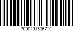 Código de barras (EAN, GTIN, SKU, ISBN): '7899701536719'