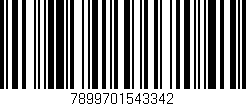 Código de barras (EAN, GTIN, SKU, ISBN): '7899701543342'