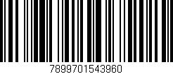 Código de barras (EAN, GTIN, SKU, ISBN): '7899701543960'