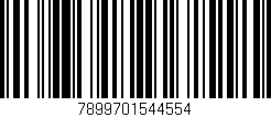 Código de barras (EAN, GTIN, SKU, ISBN): '7899701544554'