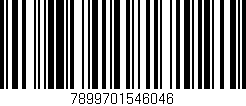 Código de barras (EAN, GTIN, SKU, ISBN): '7899701546046'