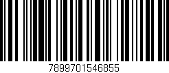 Código de barras (EAN, GTIN, SKU, ISBN): '7899701546855'