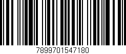 Código de barras (EAN, GTIN, SKU, ISBN): '7899701547180'