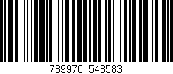 Código de barras (EAN, GTIN, SKU, ISBN): '7899701548583'