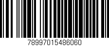Código de barras (EAN, GTIN, SKU, ISBN): '78997015486060'
