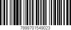 Código de barras (EAN, GTIN, SKU, ISBN): '7899701549023'