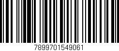 Código de barras (EAN, GTIN, SKU, ISBN): '7899701549061'