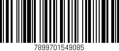 Código de barras (EAN, GTIN, SKU, ISBN): '7899701549085'