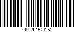 Código de barras (EAN, GTIN, SKU, ISBN): '7899701549252'