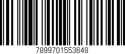 Código de barras (EAN, GTIN, SKU, ISBN): '7899701553648'