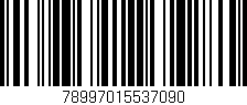 Código de barras (EAN, GTIN, SKU, ISBN): '78997015537090'